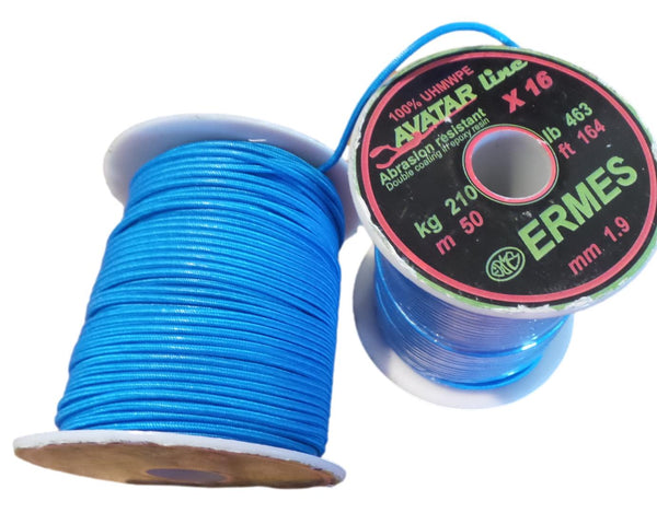 Diversworld Fluoro Green Dyneema Reel Line will not disappoint.