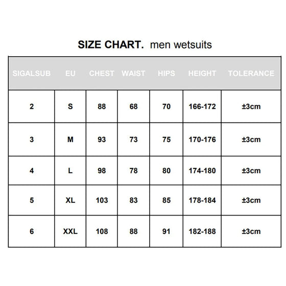 Sigalsub Hydra Wetsuit 3mm